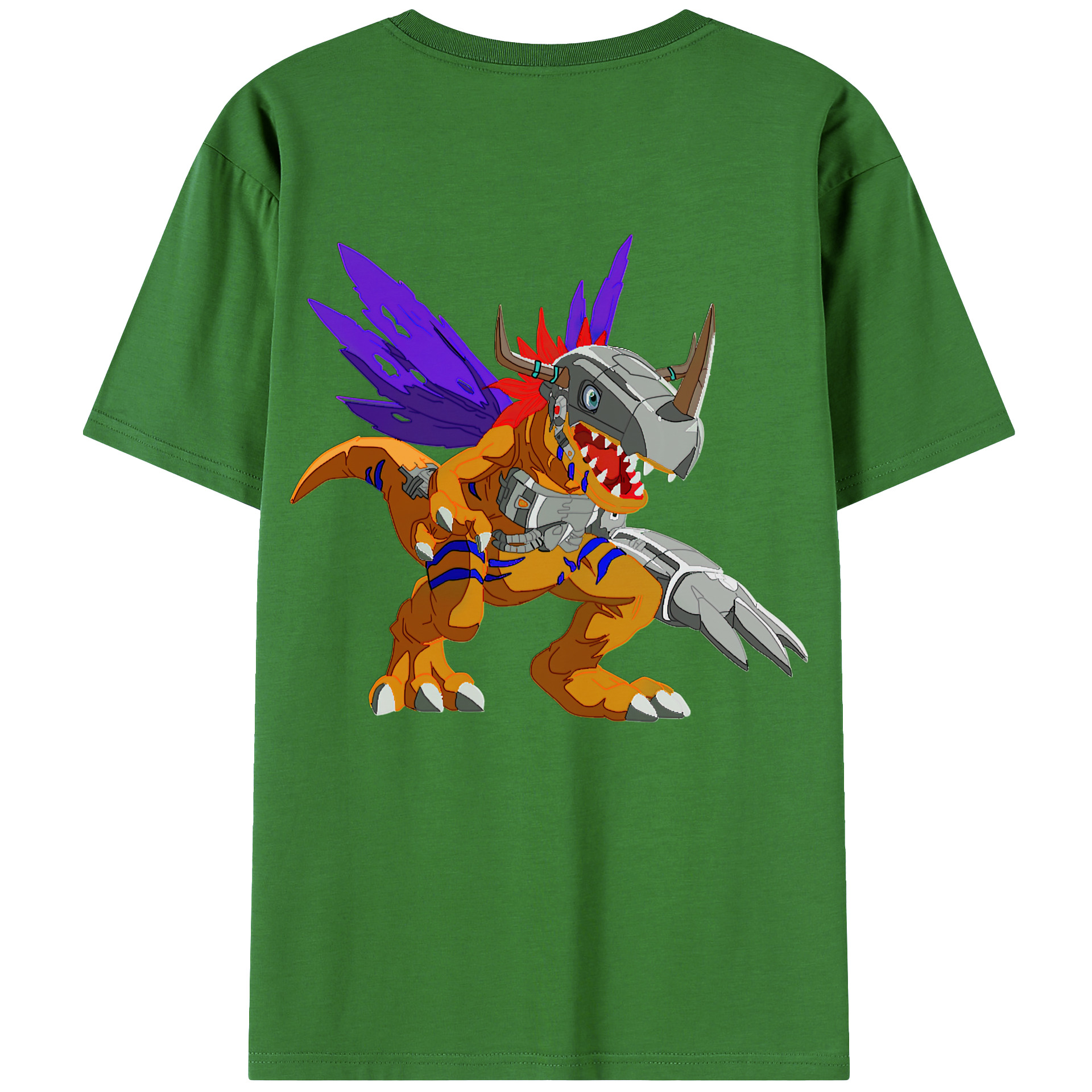 （画像用） Digimon デジタルモンスター/デジモン レディース半袖Tシャツ(バックプリント)